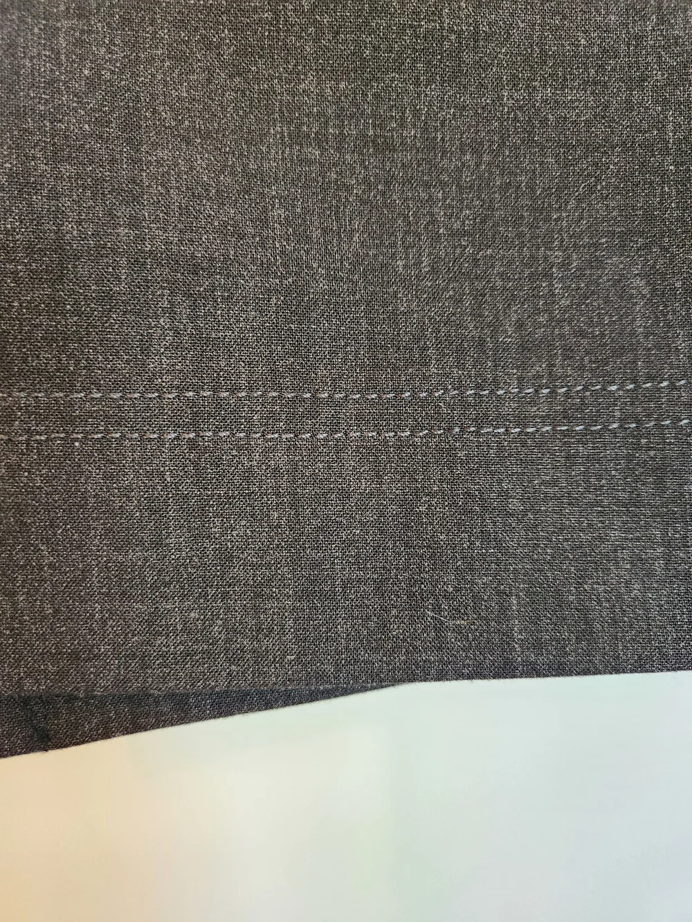 Athleta Charcoal Gray Sirrus Skirt Wool Blend Lightweight Size 6 Inner Cinch Tie